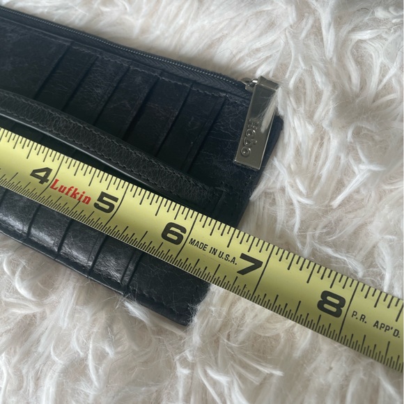 HOBO International Black Card Wallet - Picture 4 of 5